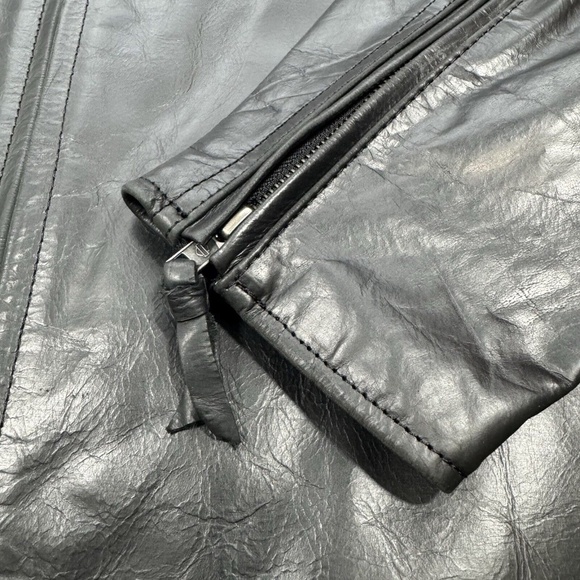 Harley Davidson Victory Sweep Size XXL Leather Jacket Black 98012-21VM **READ** - Picture 5 of 11